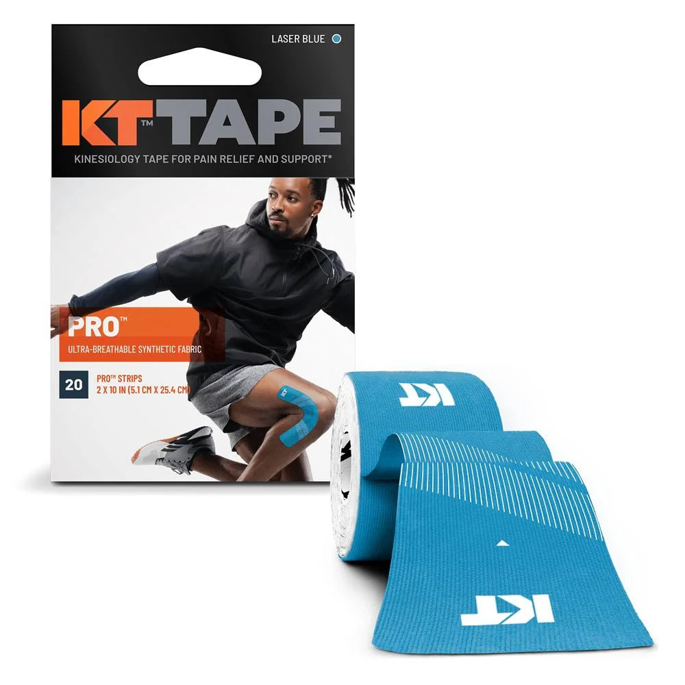 KT Tape Pro Voorgesneden (5 x 25 cm) – 20 stuks