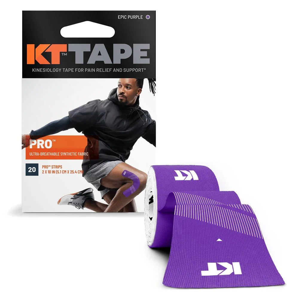 KT Tape Pro Voorgesneden (5 x 25 cm) – 20 stuks