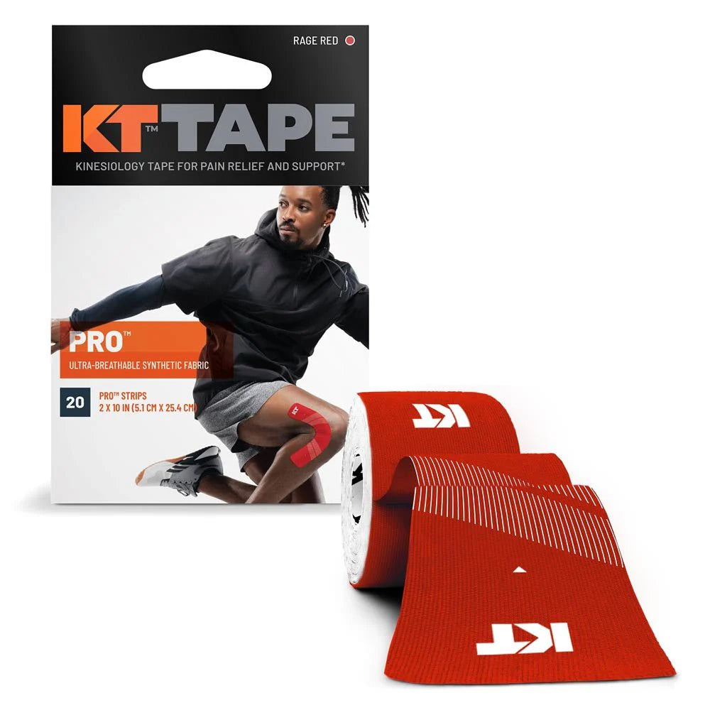 KT Tape Pro Voorgesneden (5 x 25 cm) – 20 stuks