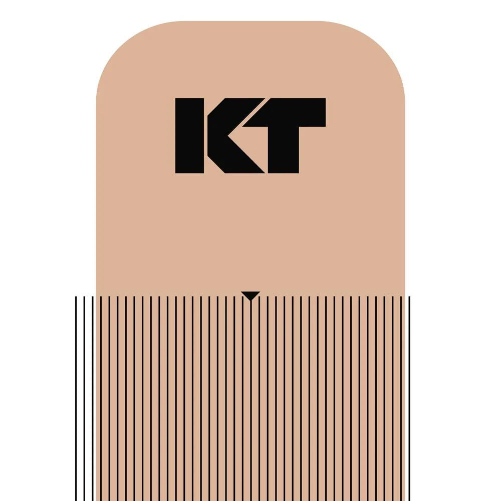 KT Tape Pro Voorgesneden (5 x 25 cm) – 20 stuks