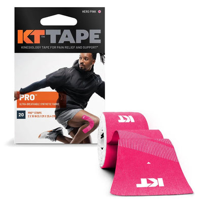 KT Tape Pro Voorgesneden (5 x 25 cm) – 20 stuks
