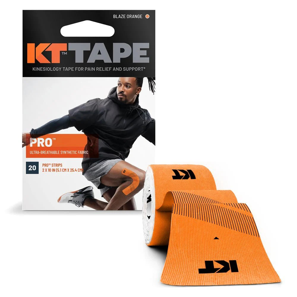KT Tape Pro Voorgesneden (5 x 25 cm) – 20 stuks