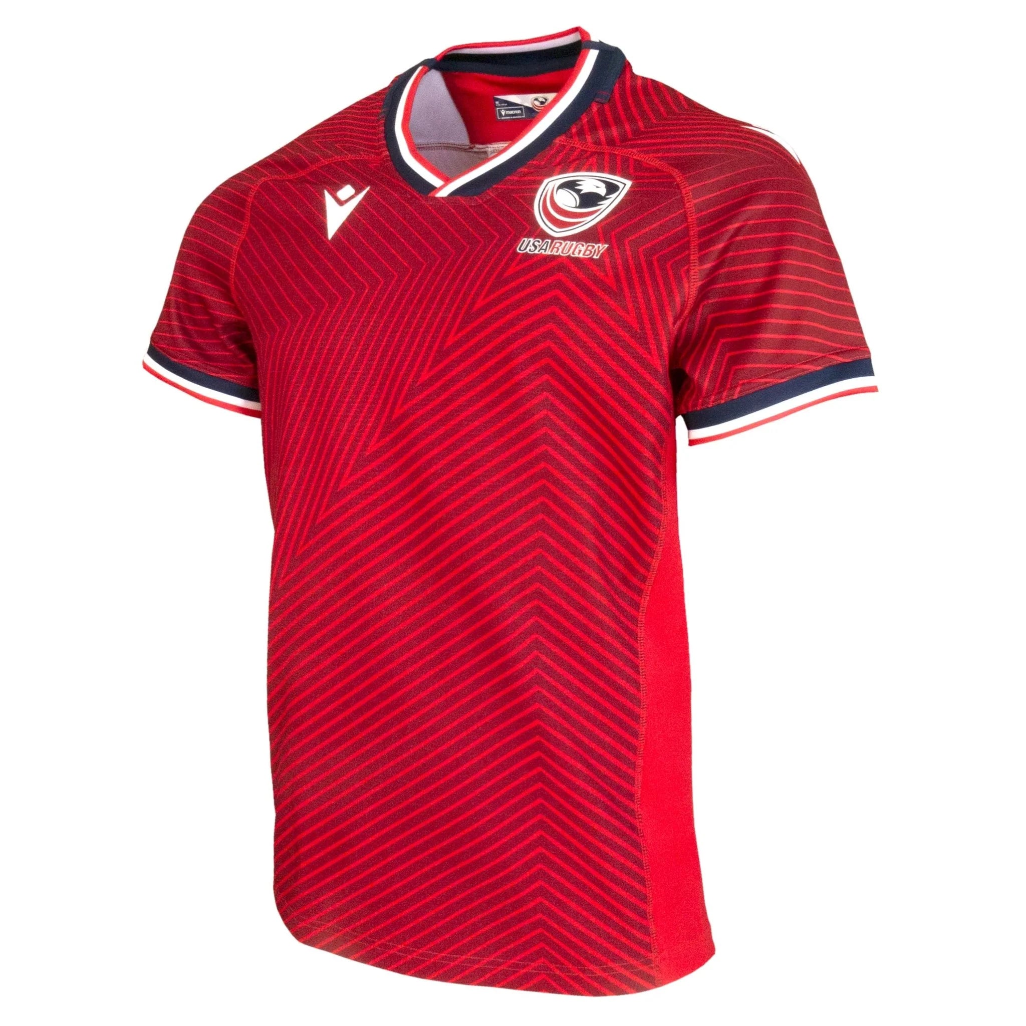 Macron USA Heren Replica Rugby Trainingsshirt 2025 – Rugbymagazijn