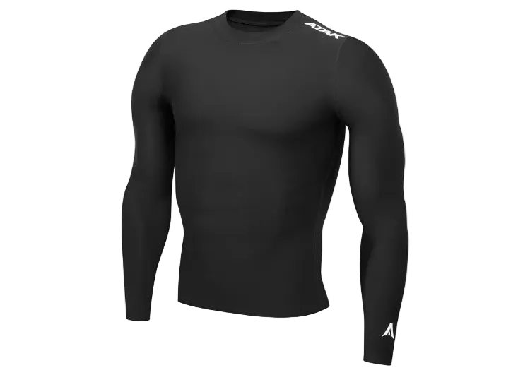 ATAK Compressie Shirt Unisex Senior Zwart