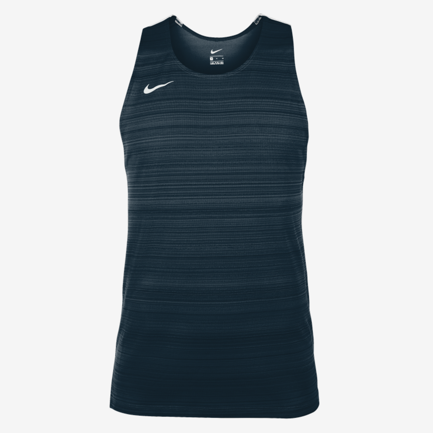 Nike Heren Dry Miler Singlet Navy