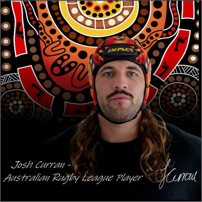 Impact Rugby Josh Curran Scrumcap "Warrior Within"