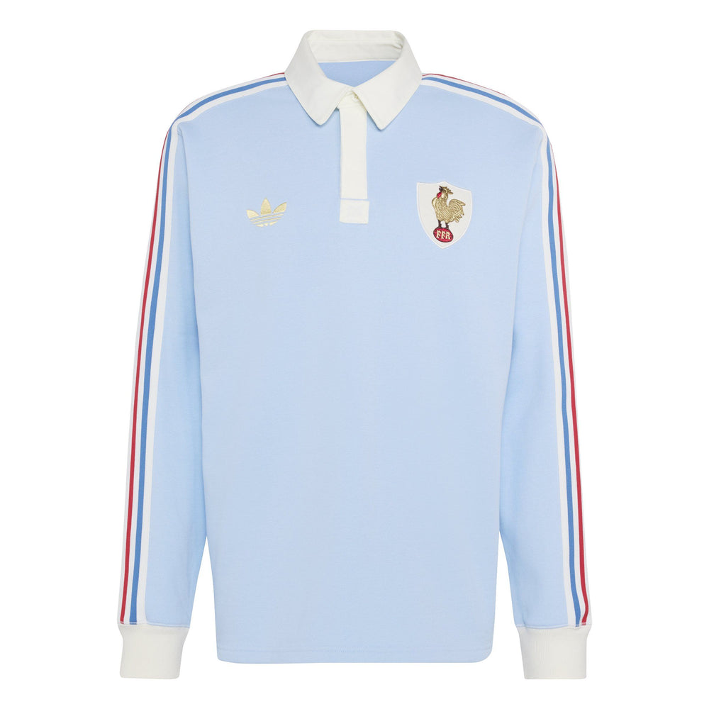adidas Frankrijk Crunch Rugby Heritage Polo Volwassenen