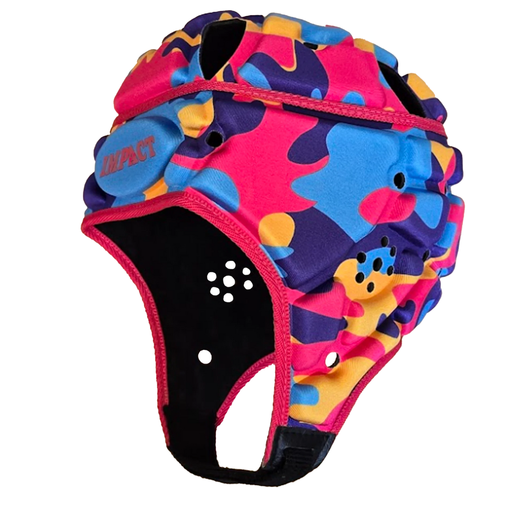 Impact Rugby Camo Multi Kleur Scrumcap