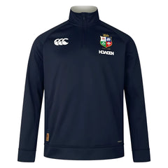 Canterbury British & Irish Lions Heren 1/4 Zip Fleece Navy Heren