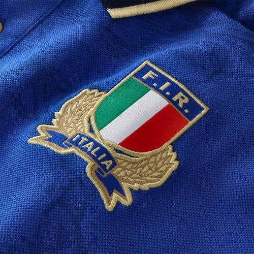 Macron Italië Thuisshirt Katoen Korte Mouwen