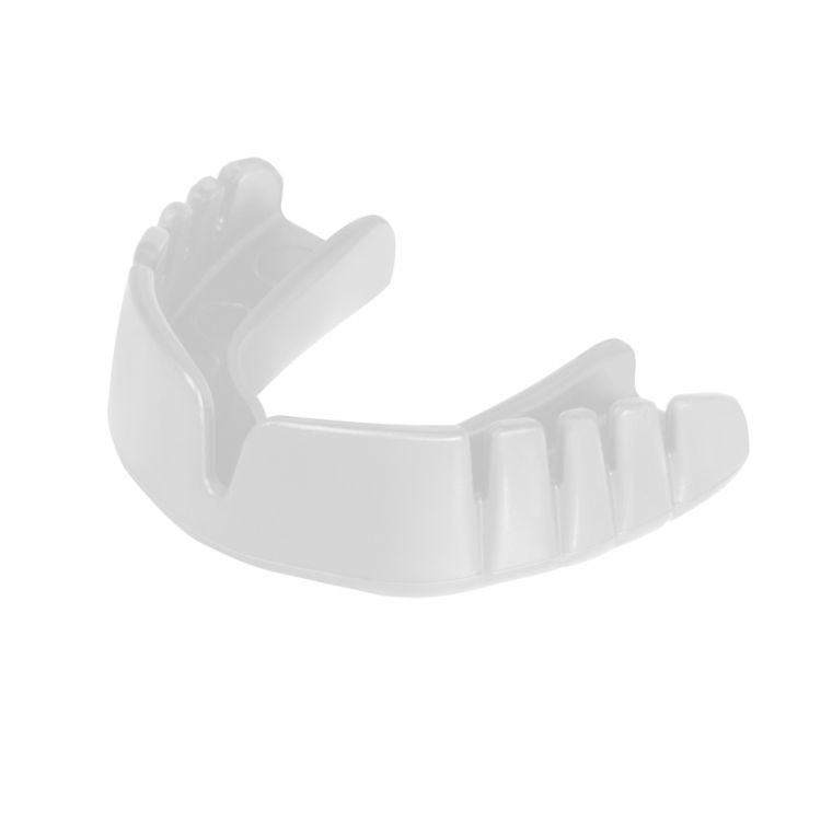 Opro Snap-Fit Mouthguard Junior White