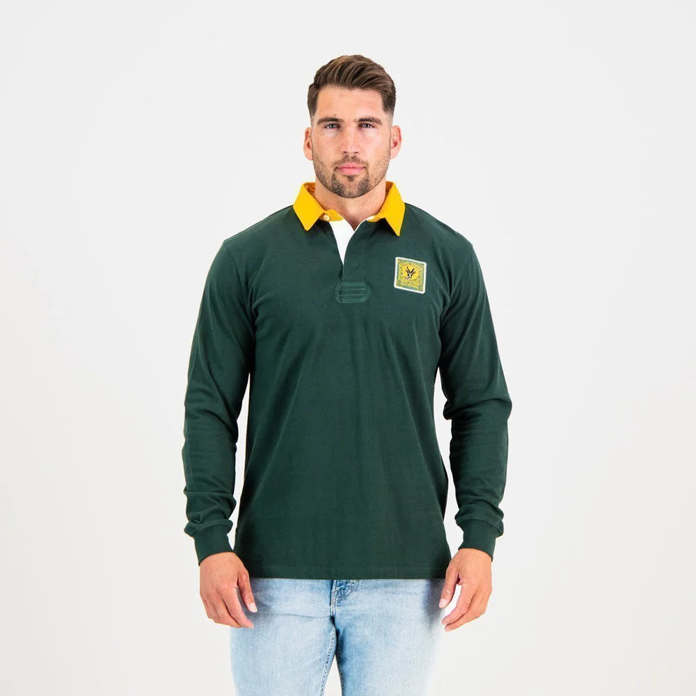 Old School SA Supporters Classic LS Rugby Shirt
