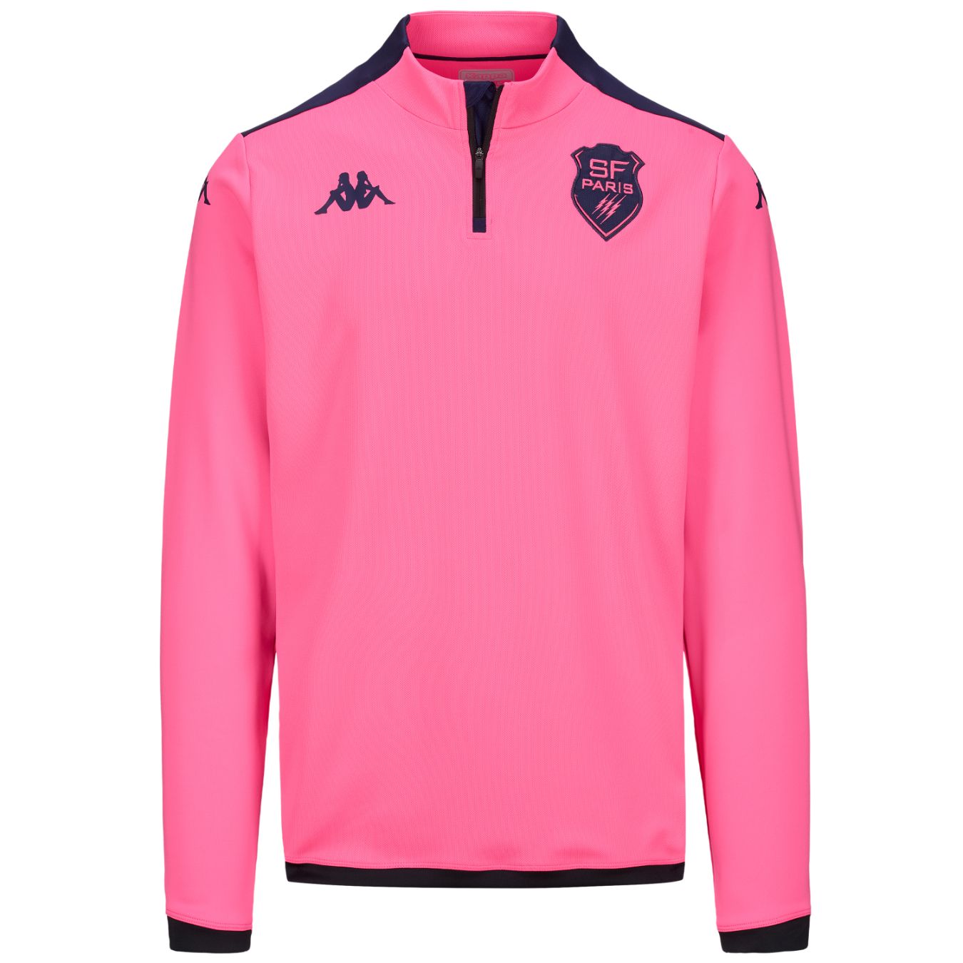 Stade Français Paris 24/25 Ablas Pro 8 Sweatshirt Heren Roze