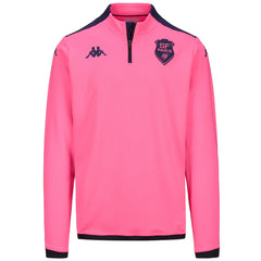 Kappa Stade Français Paris 24/25 Ablas Pro 8 Sweatshirt Heren Roze