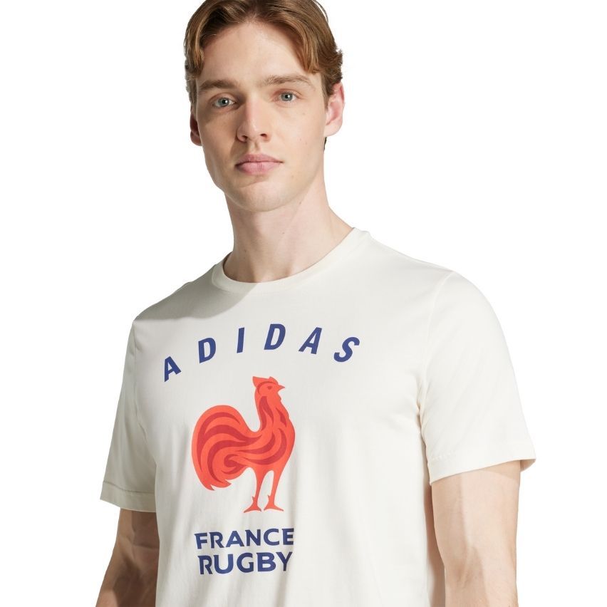 adidas Frankrijk XV Supporter T-shirt Wit Heren