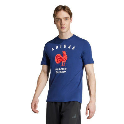 adidas Frankrijk XV Supporter T-shirt Blauw Heren
