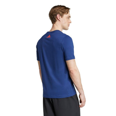 adidas Frankrijk XV Supporter T-shirt Blauw Heren