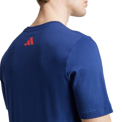 adidas Frankrijk XV Supporter T-shirt Blauw Heren