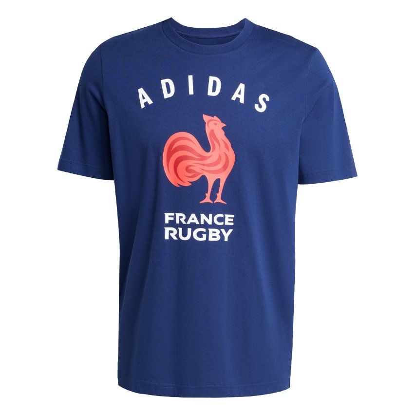 adidas Frankrijk XV Supporter T-shirt Blauw Heren