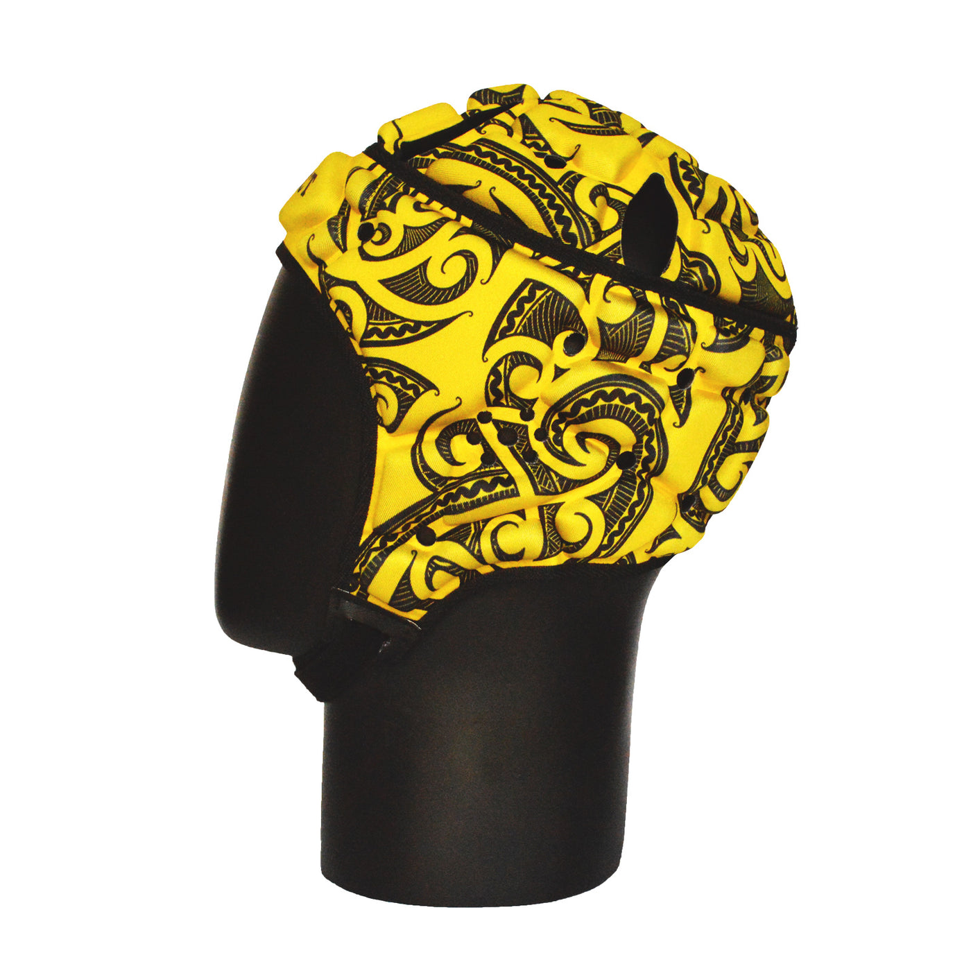 Impact Rugby Tribal Yellow Scrum Cap