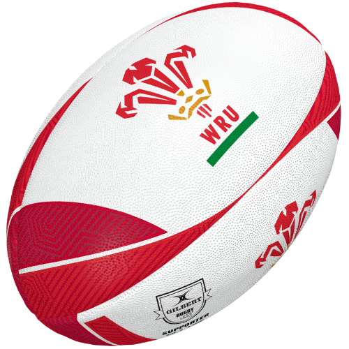 Wales Rugbybal Supporter Maat 5