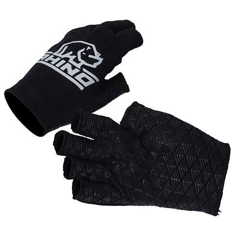 Gants demi-doigts noirs