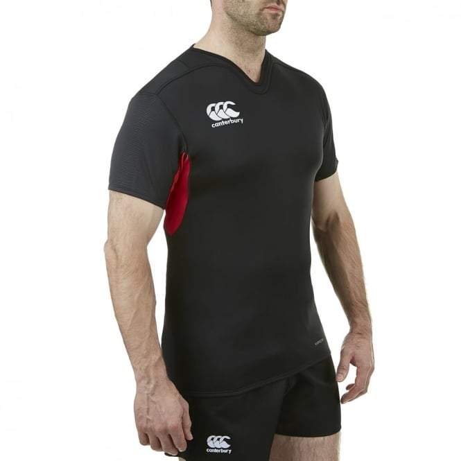 Challenge Rugby Jersey Black/Flag Red