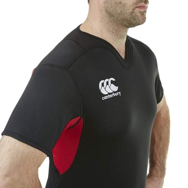 Challenge Rugby Jersey Black/Flag Red